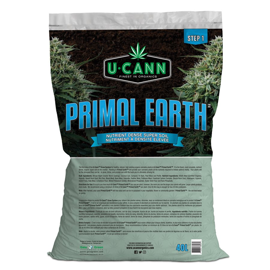 Terreau U-Cann Primal Earth 40 litres