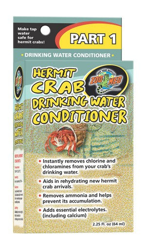 Conditionneur d'eau potable pour bernard-l'ermite Zoo Med