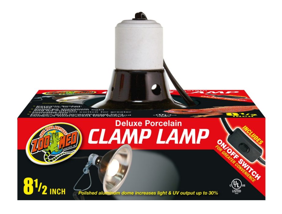 Zoo Med Deluxe Porcelain Clamp Lamp