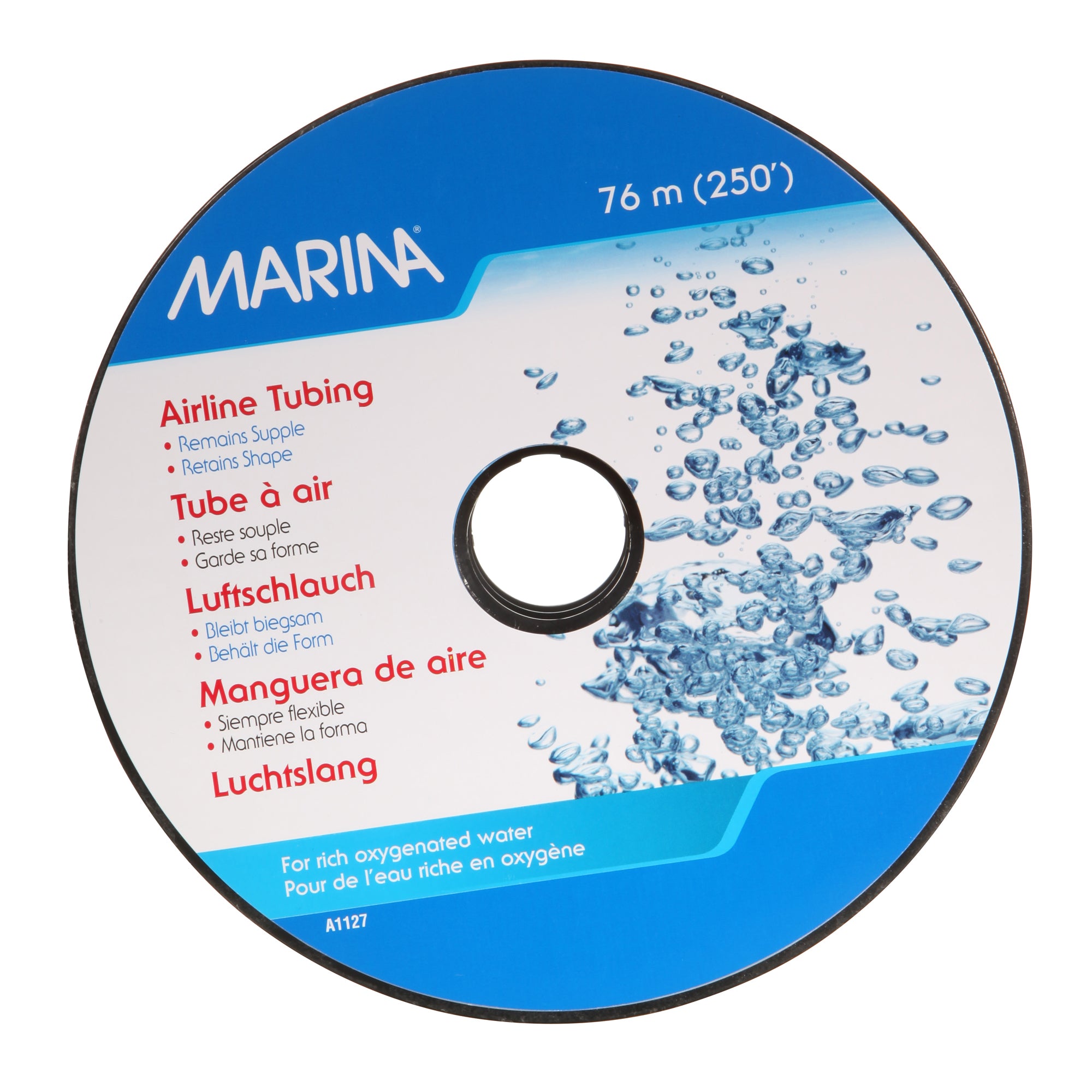 Marina Blue Silicone Tubing