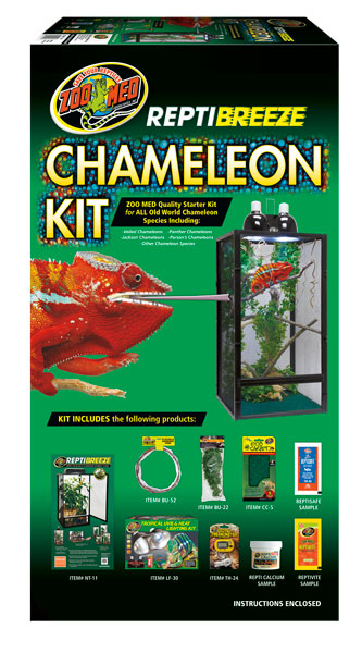Kit caméléon Zoo Med ReptiBreeze 40 x 40 x 76 cm