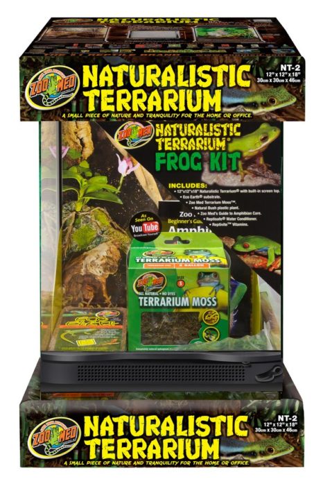 Kit de terrarium naturaliste pour grenouilles Zoo Med