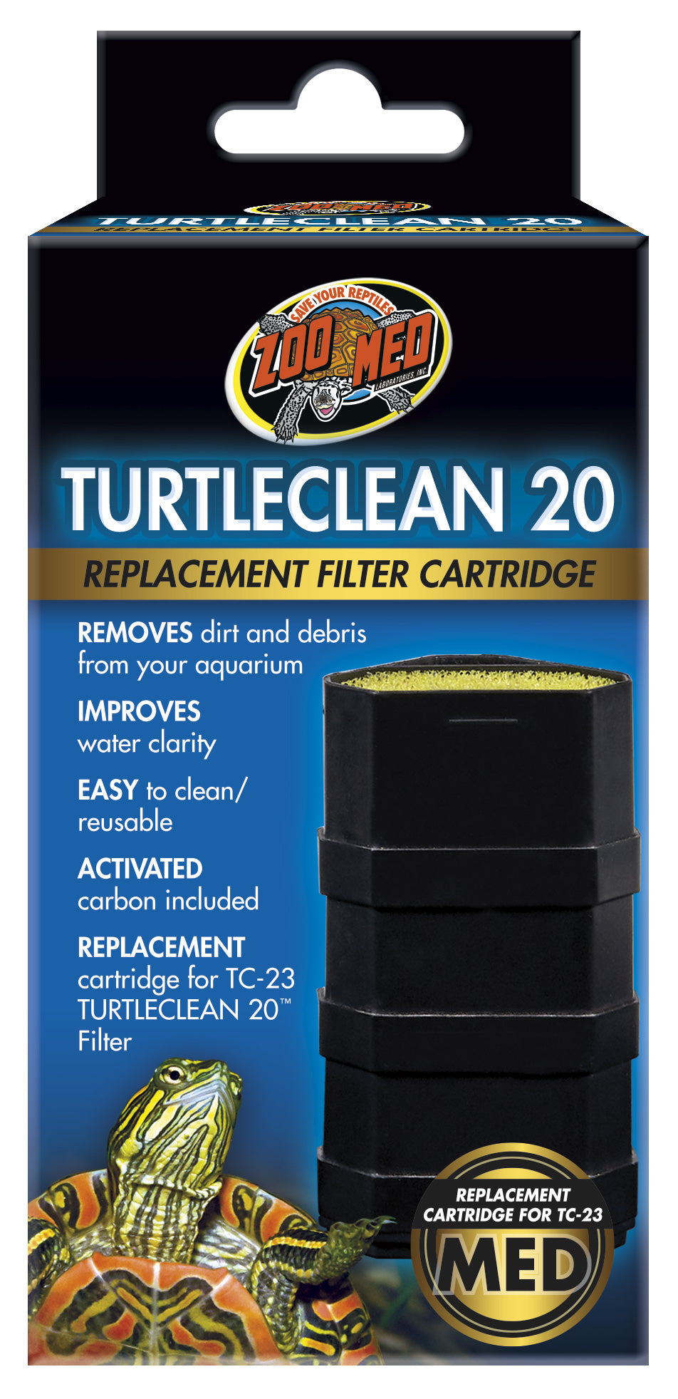 Cartouche de remplacement Zoo Med TurtleClean