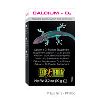 Exo Terra Calcium + D3 Powder Supplement