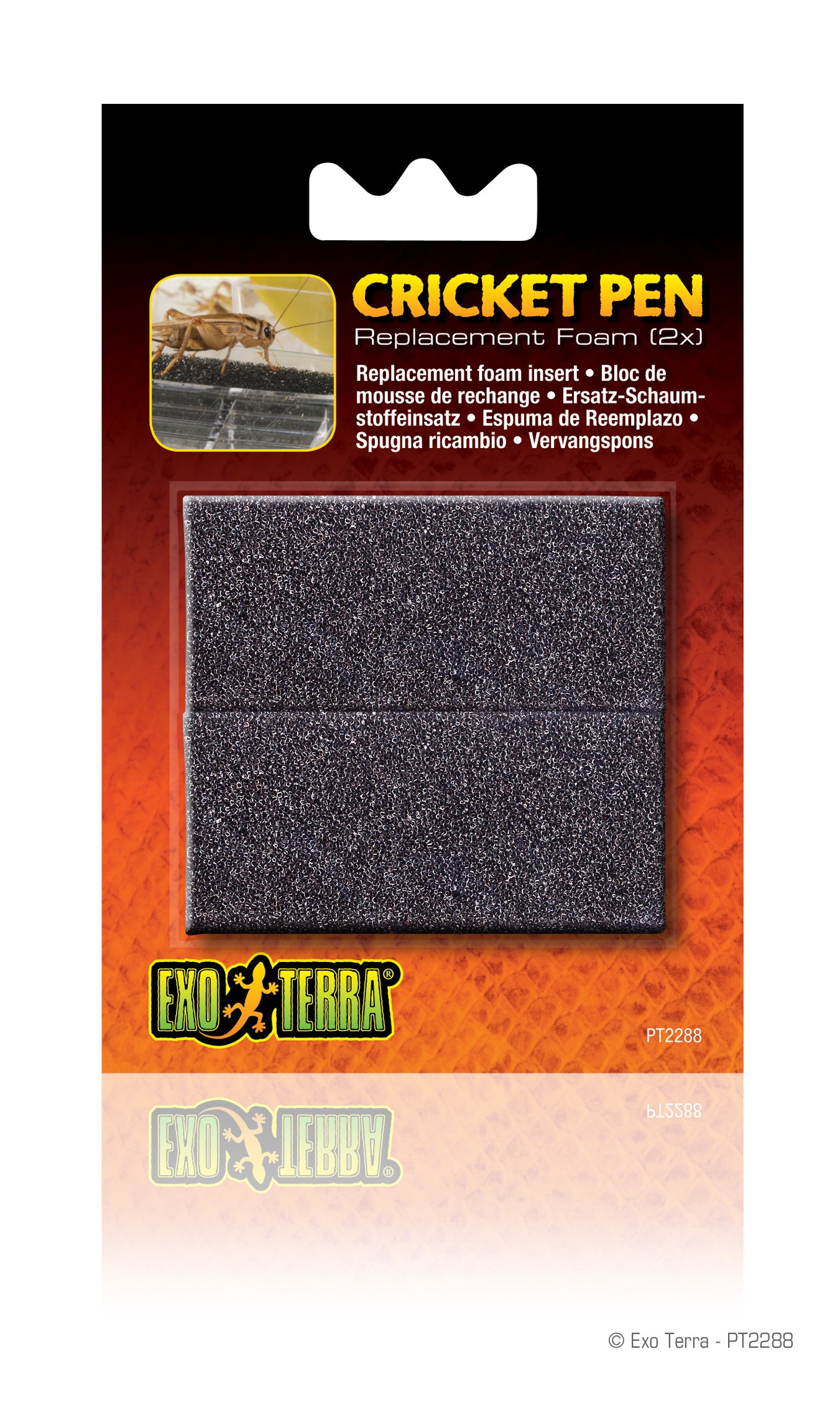 Mousse de remplacement pour stylo de cricket Exo Terra