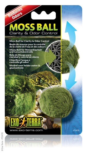 Boule de mousse Exo Terra pour une clarté et un contrôle des odeurs