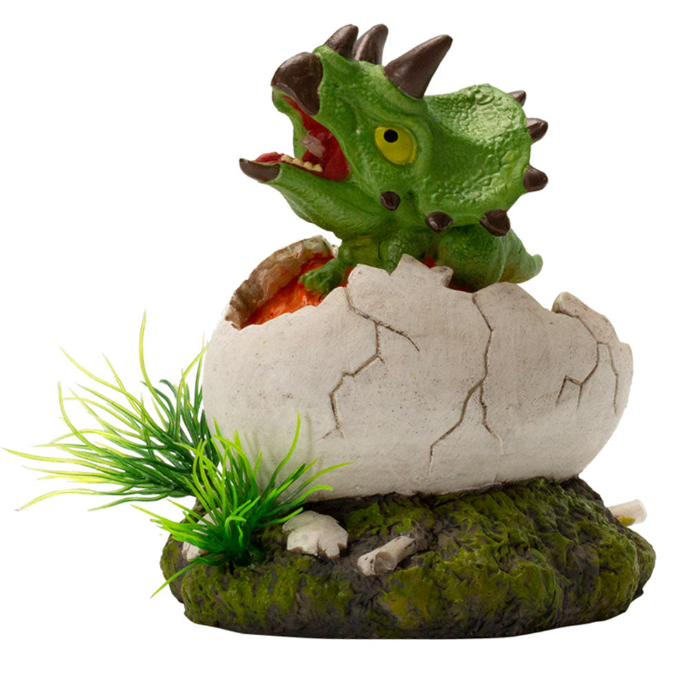 Œuf de dinosaure Triceratops Aquafit