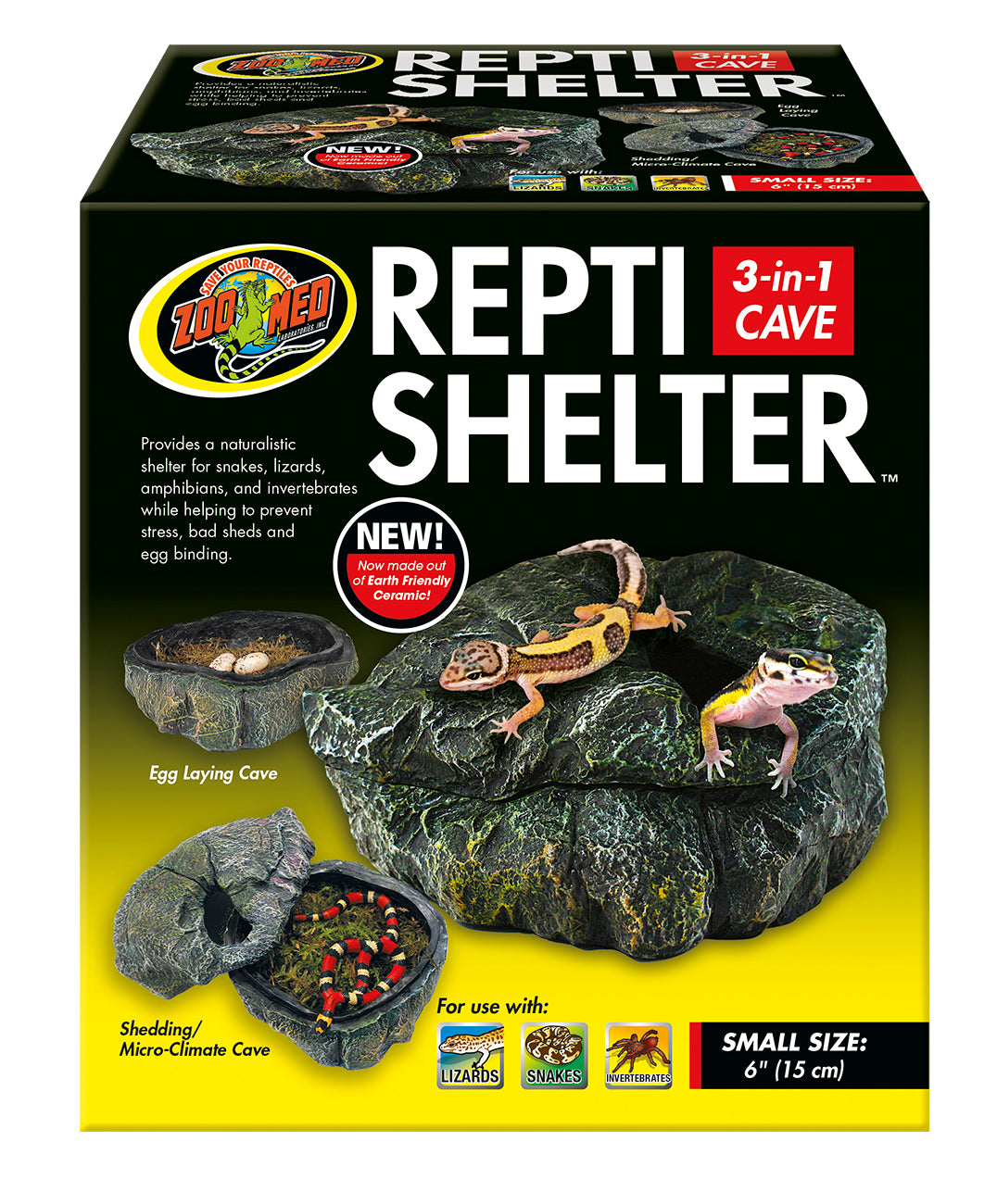 Zoo Med Repti Shelter 3-in-1 Cave