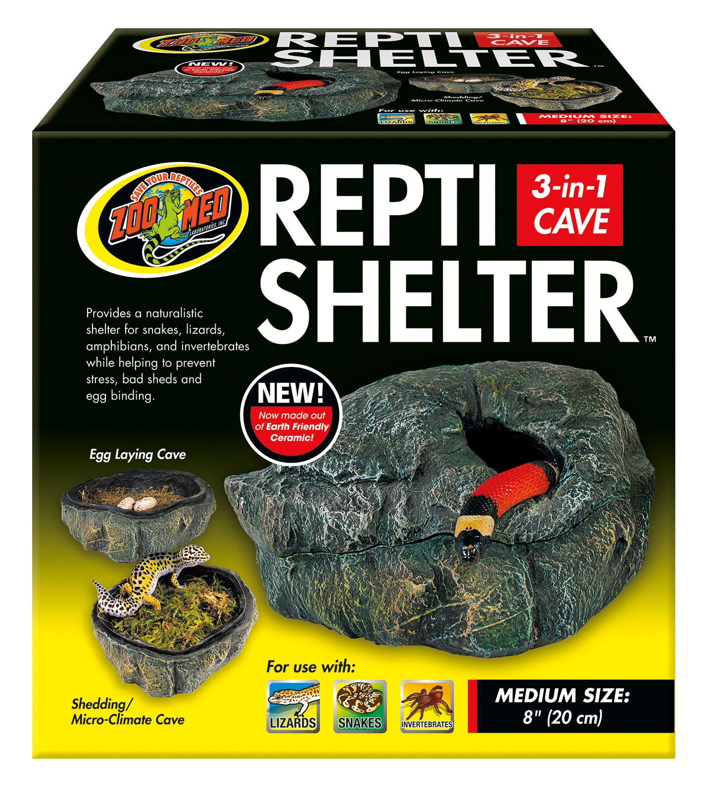 Zoo Med Repti Shelter 3-in-1 Cave