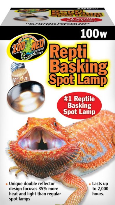 Lampe spot pour se prélasser Zoo Med Repti
