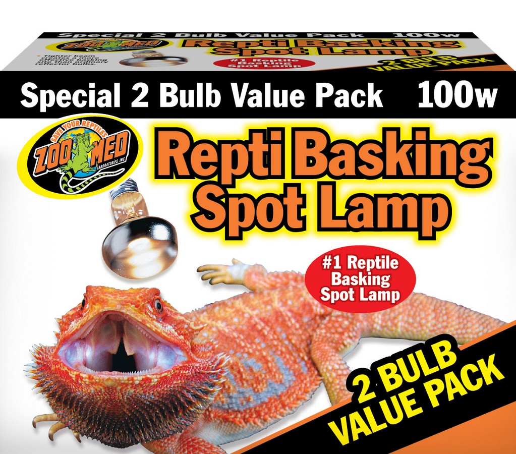 Lampe spot pour se prélasser Zoo Med Repti (paquet de 2)
