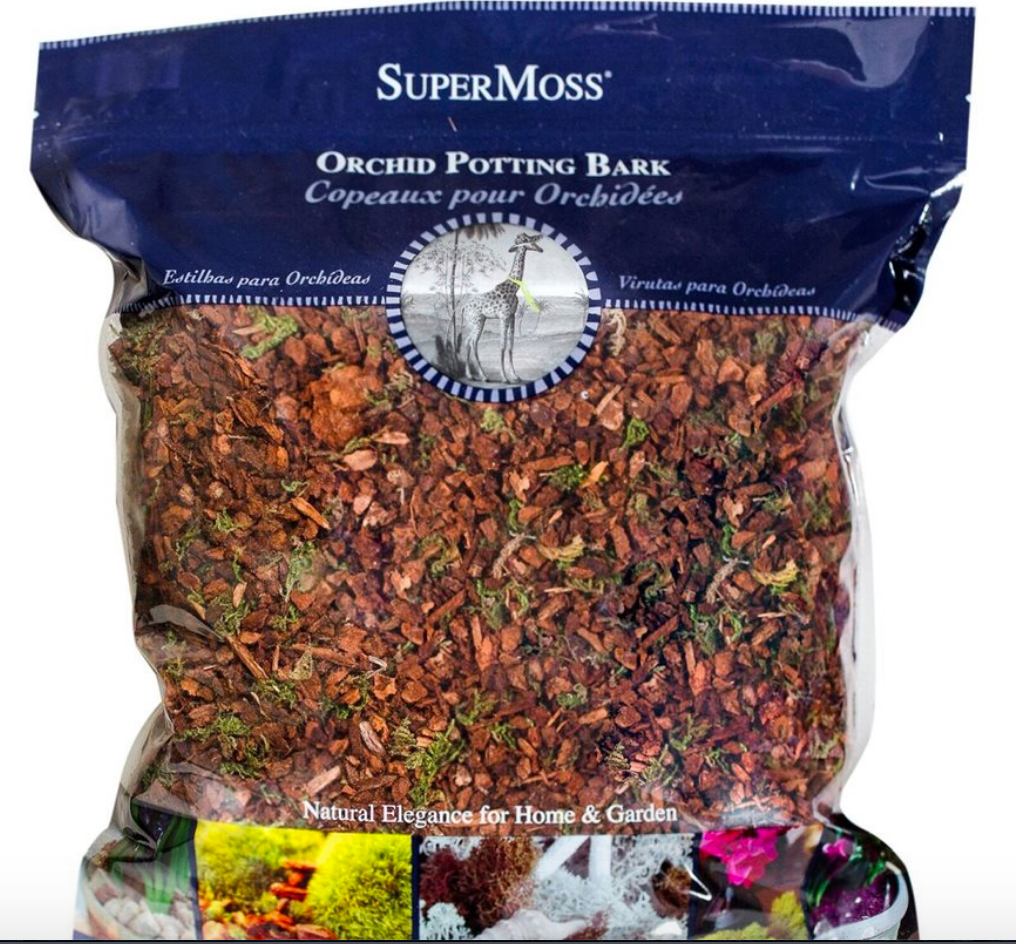 Écorce de rempotage pour orchidées Super Moss