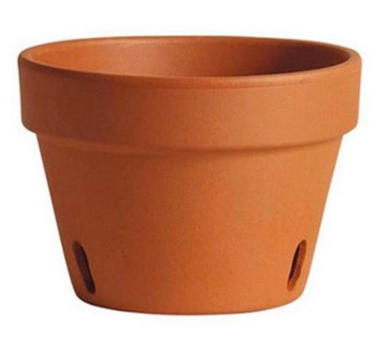 Terra Cotta Orchid Pot