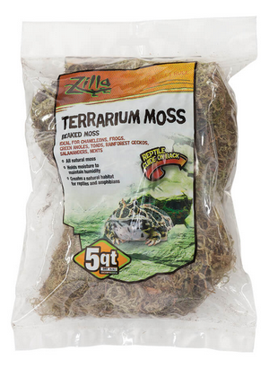 Zilla - Substrat de mousse pour terrarium - Mousse à bec