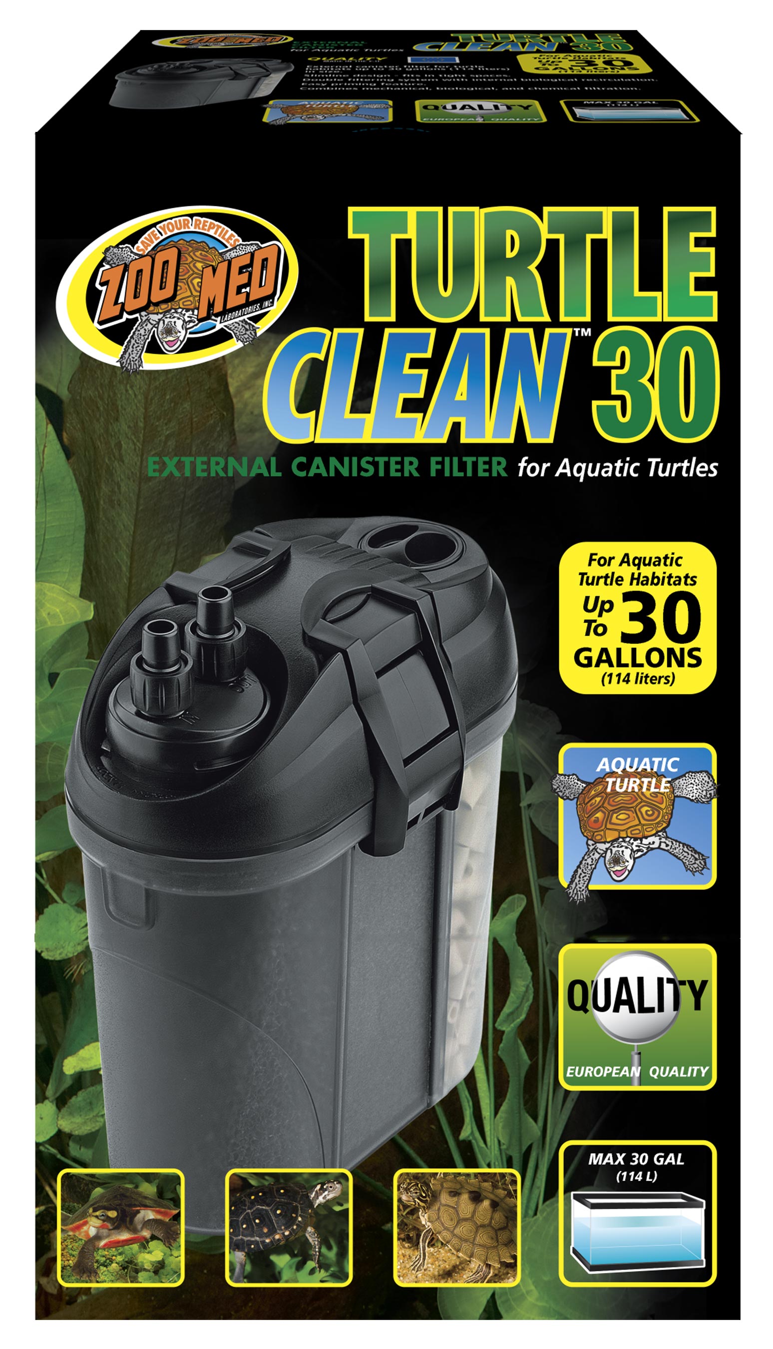 Zoo Med Turtle Clean 30 External Canister Filter