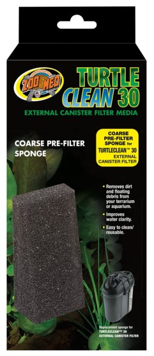 Éponge de préfiltration grossière Zoo Med Turtle Clean 30