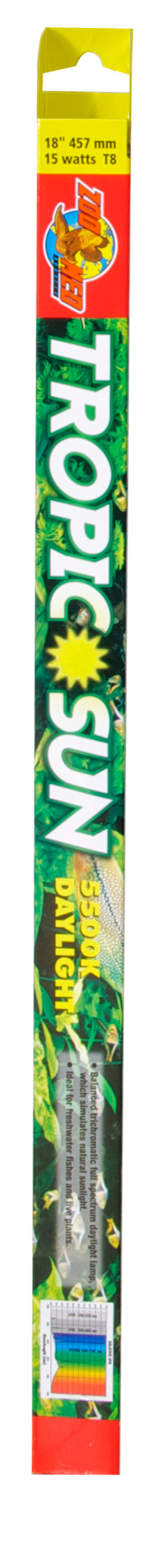 Zoo Med T8 Tropic Sun 5500K Lumière du jour