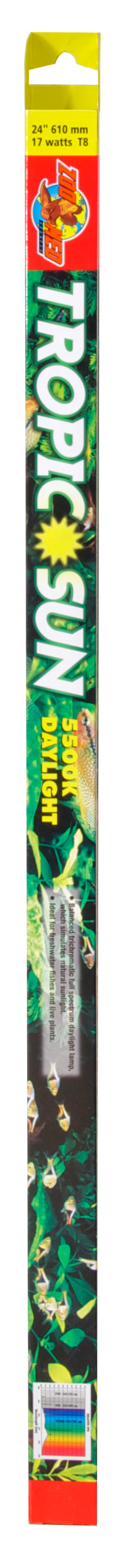 Zoo Med T8 Tropic Sun 5500K Lumière du jour