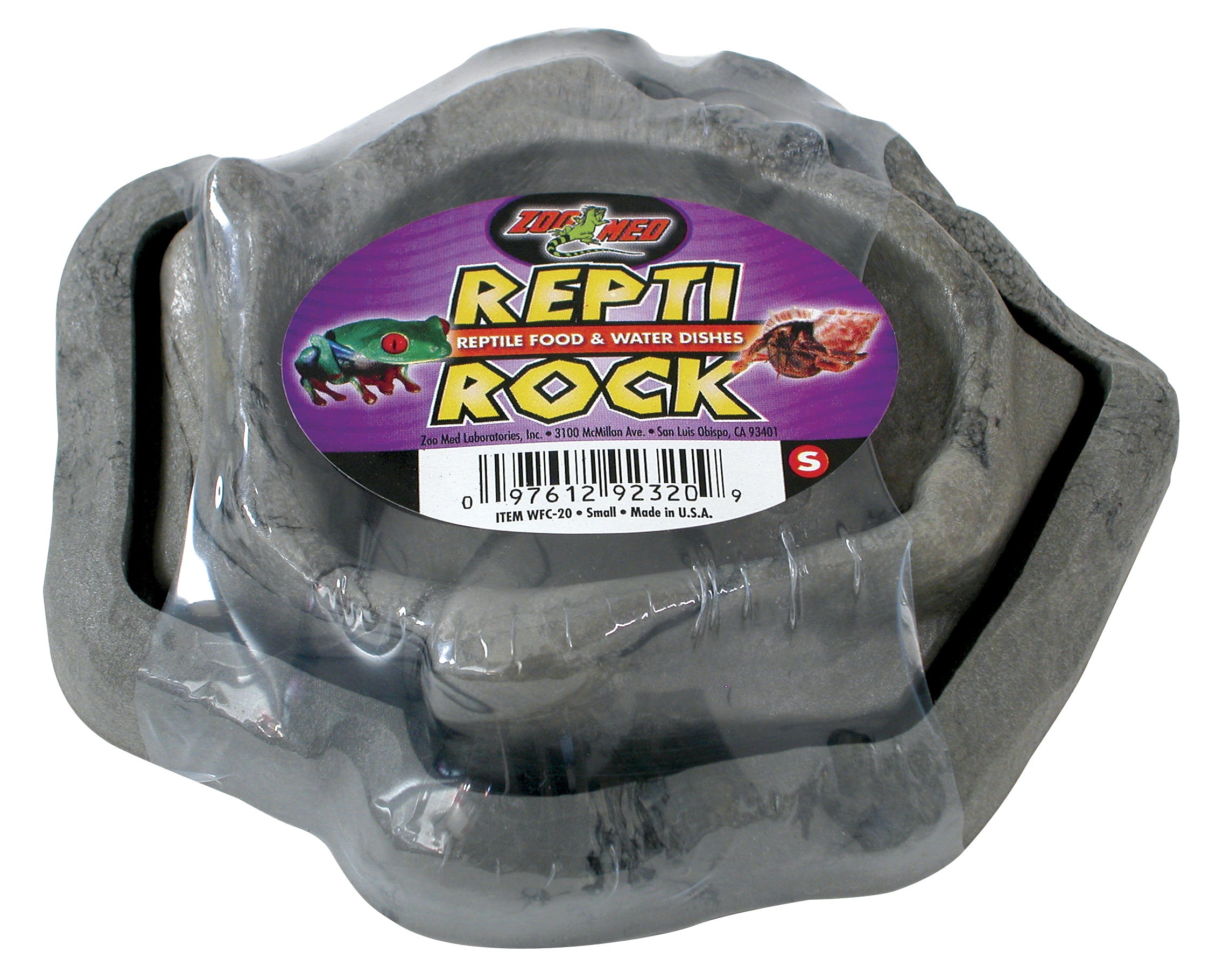 Gamelle pour nourriture et eau Zoo Med Combo Repti Rock