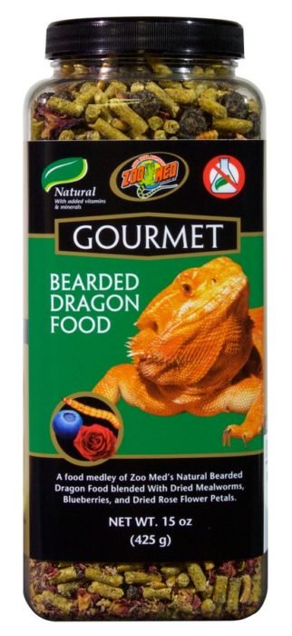 Nourriture gastronomique Zoo Med pour dragon barbu