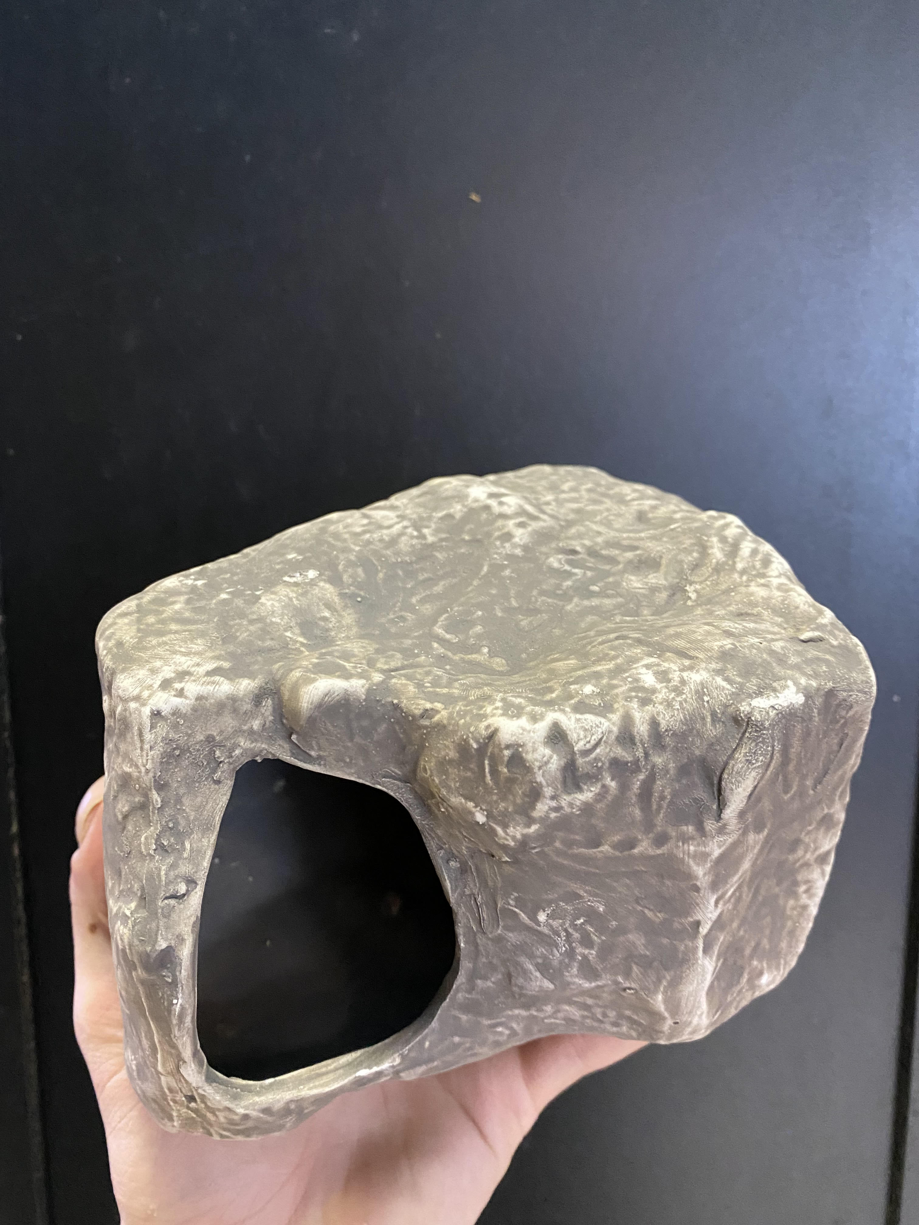 Grottes de pierre de cichlidés