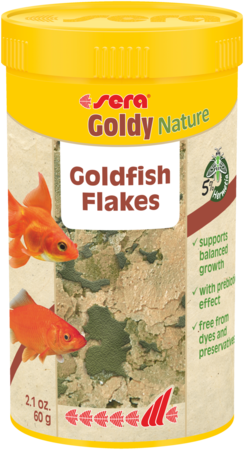 Sera Goldy Nature - Flocons pour poissons rouges