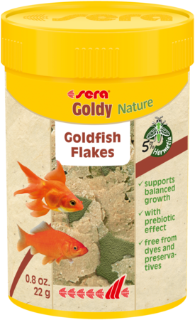 Sera Goldy Nature - Flocons pour poissons rouges