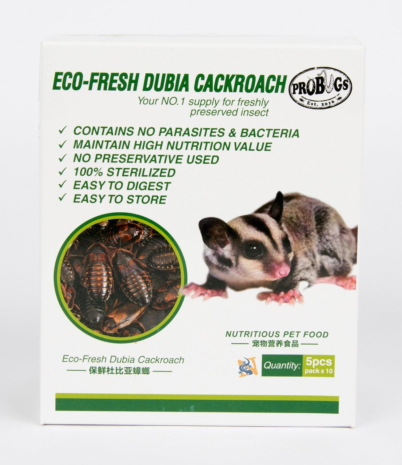 Pro Bugs Eco-Fresh Dubia Cockroaches