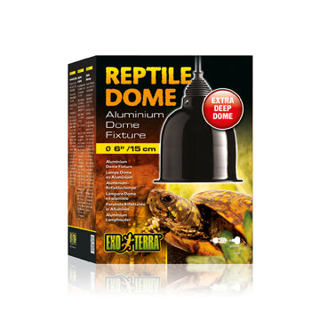 Dôme profond en aluminium pour reptiles Exo Terra