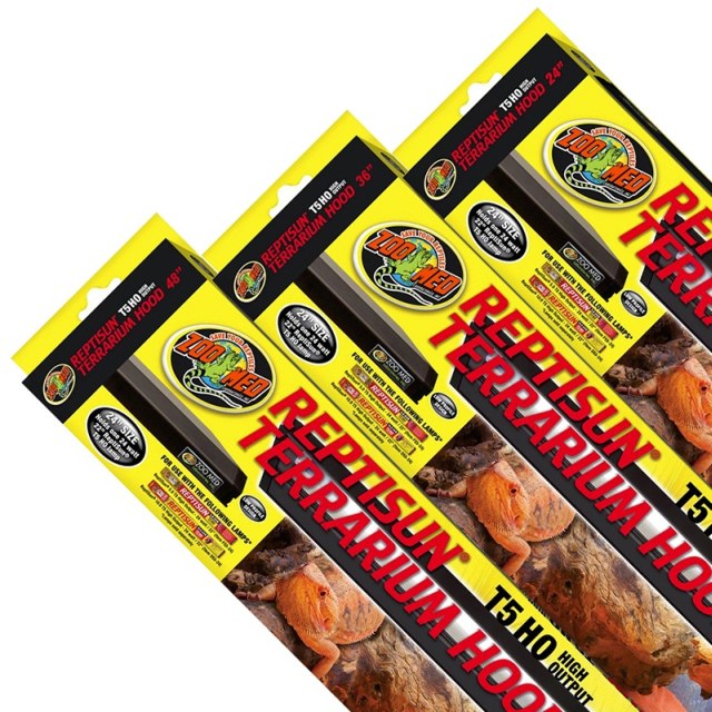 Zoo Med ReptiSun T5 HO Capot pour Terrarium