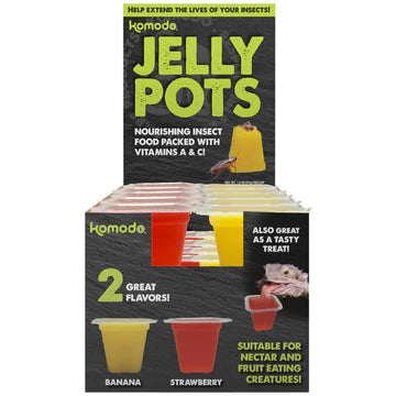 Komodo Jelly Pots Mixed Flavours single (LG 1.3oz Cup)