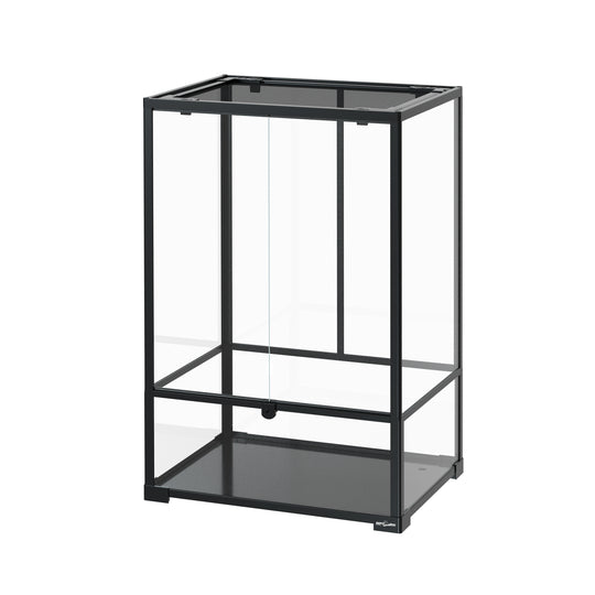 Paludarium en verre ultra transparent ReptiZoo 30,5 x 30,5 x 61 cm