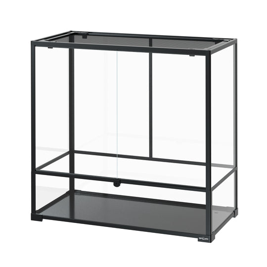 Paludarium en verre ultra transparent ReptiZoo 30,5 x 30,5 x 61 cm