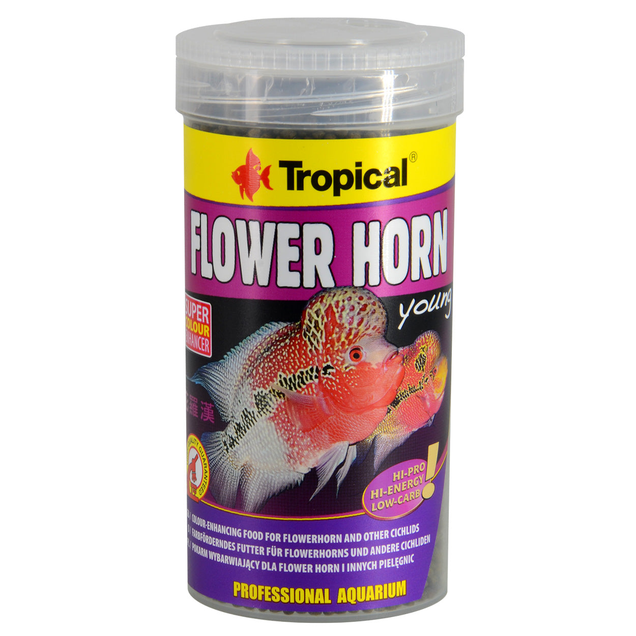 Tropical Flower Horn Cichlid Pellets (Special Order Product)