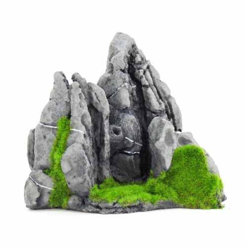 Penn Plax Aqua-Floras Rock Range Resin Ornament