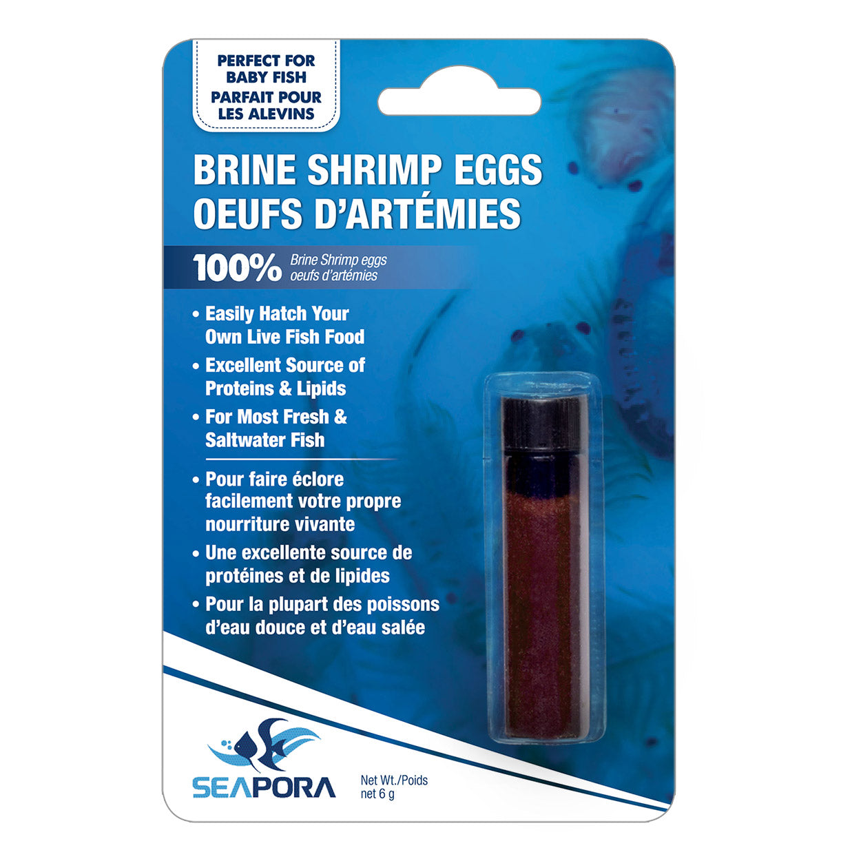 Seapora Brine Shrimp Eggs - 6 g