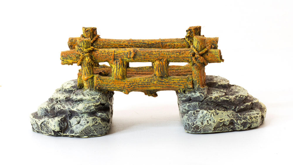 AQUA-FIT Polyresin Timber Bridge