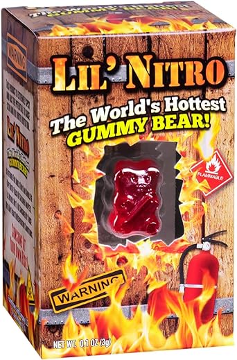Lil' Nitro The World's Hottest Gummy Bear!