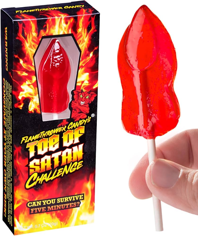 The Toe of Satan - World's Hottest Lollipop!