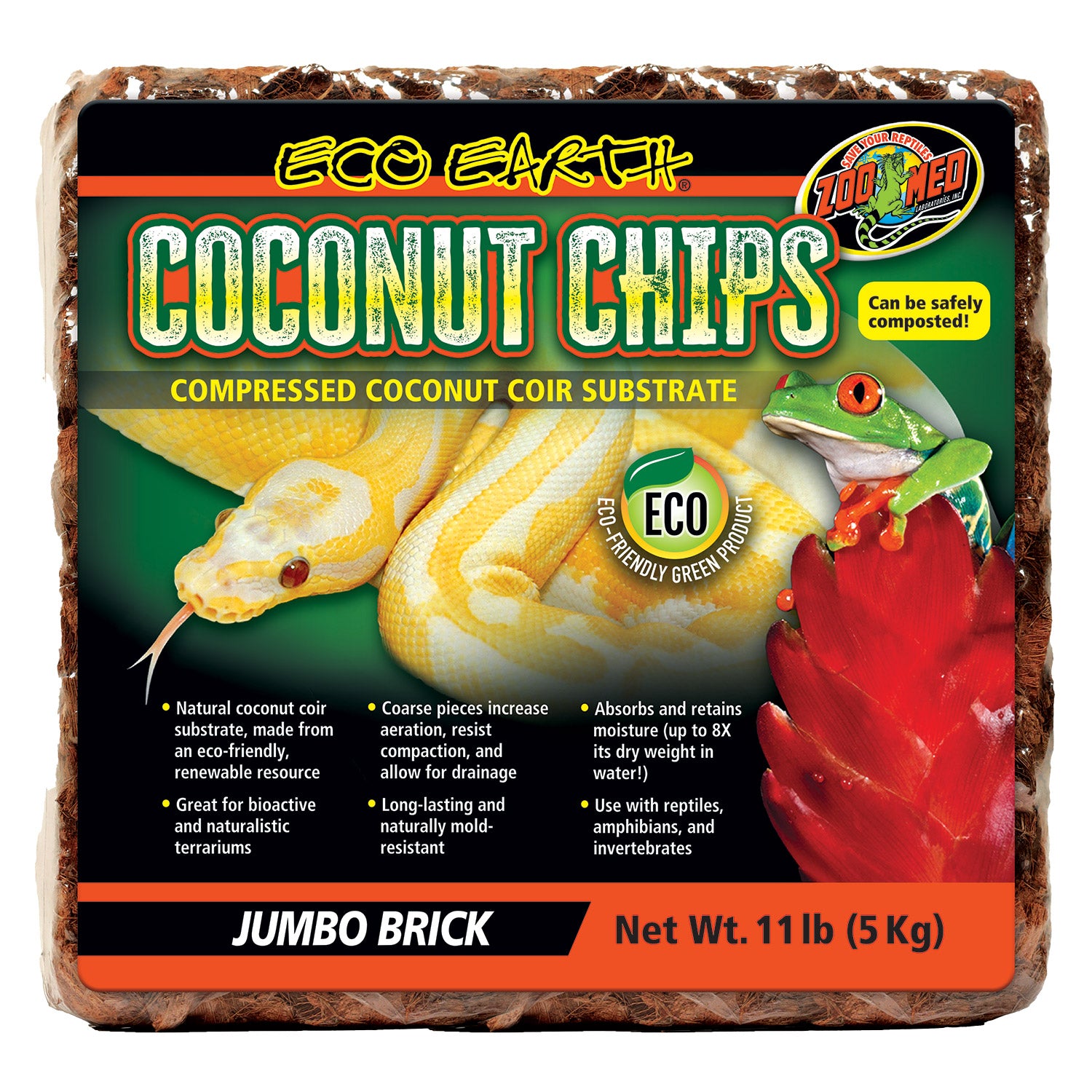 Zoo Med Eco Earth Coconut Chip Substrate