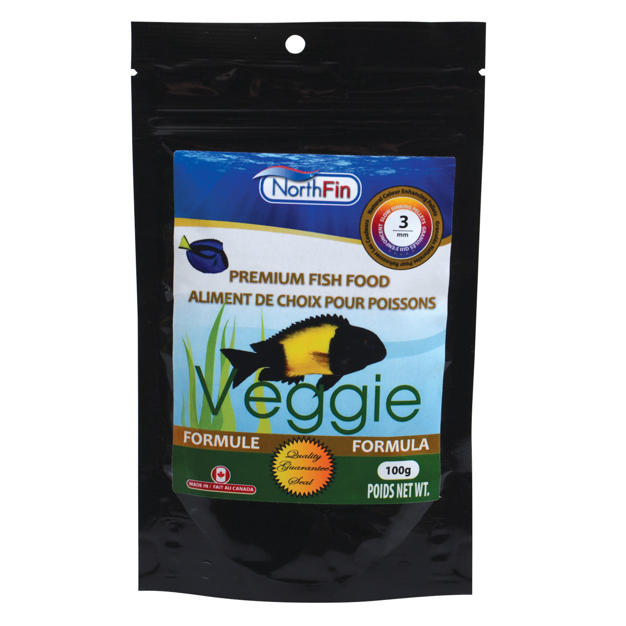 Northfin Veggie Formula 3mm Sinking Pellets (Special Order Product)