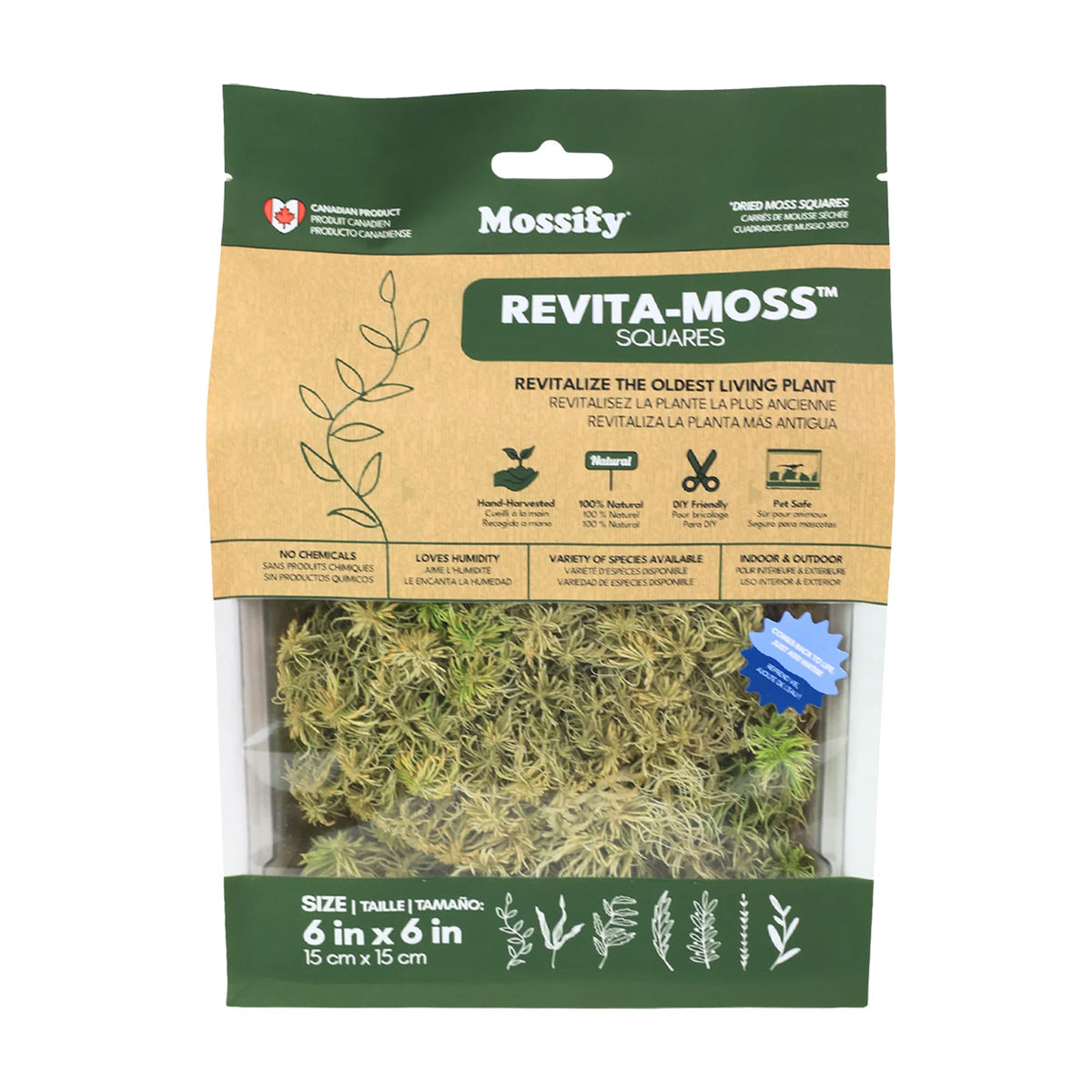 Mossify Revita-Moss Sphagnum