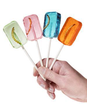 Hotlix Mealworm Lollipops (For Humans)