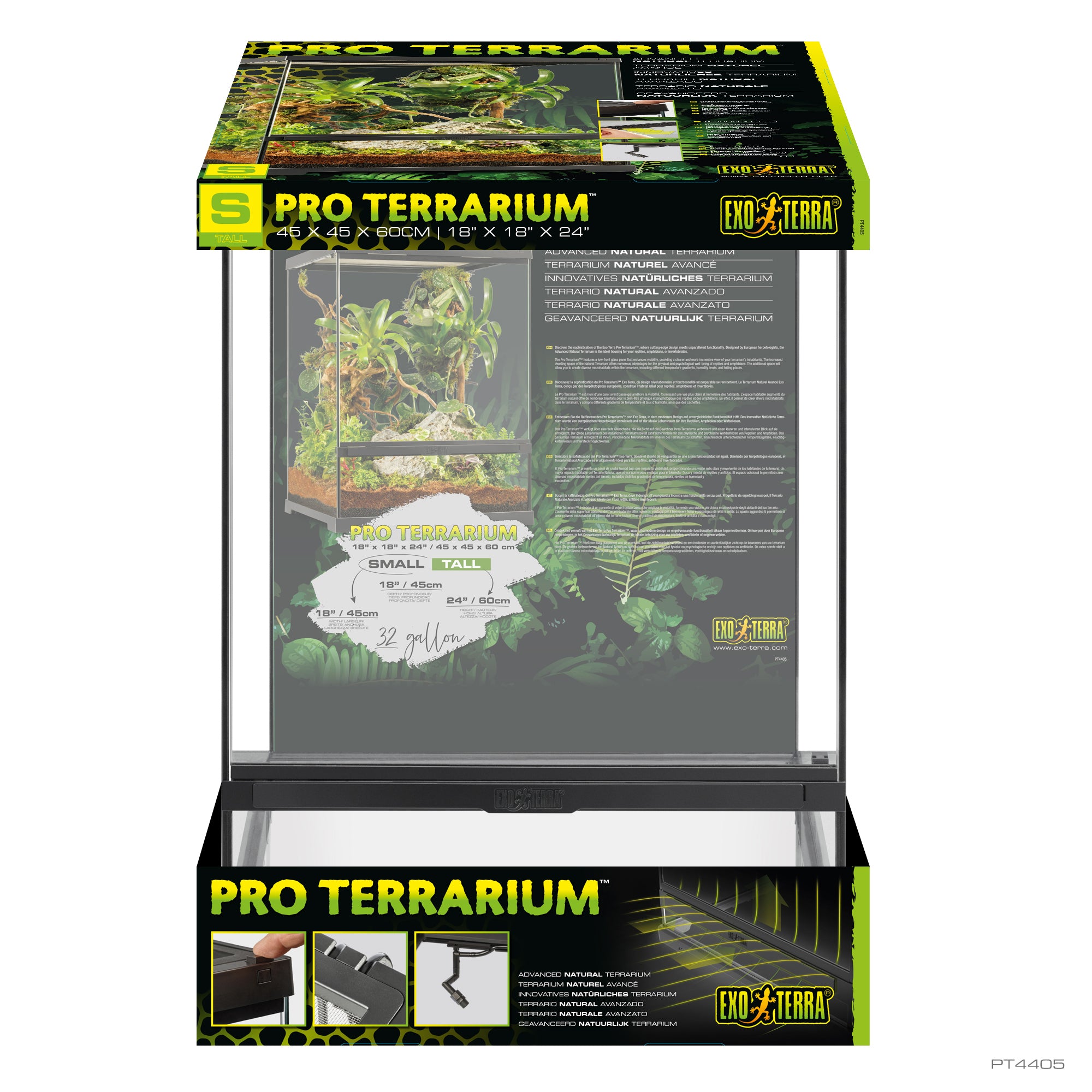 Exo Terra Pro Terrariums & Pro Paludariums (15 Sizes)