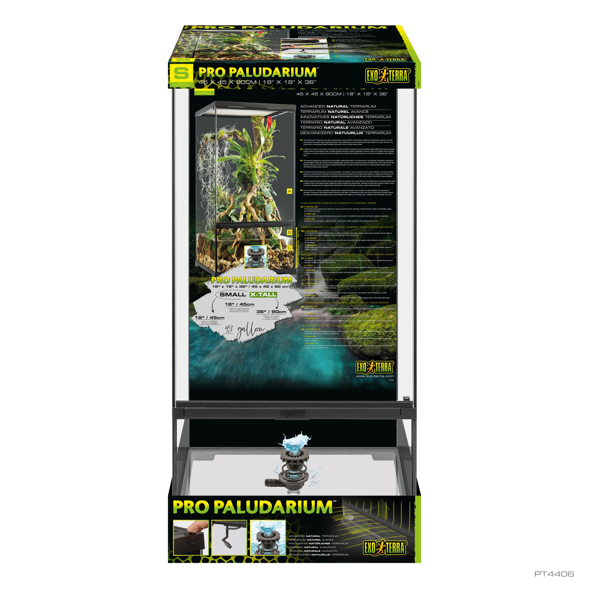 Exo Terra Pro Terrariums & Pro Paludariums (15 Sizes)