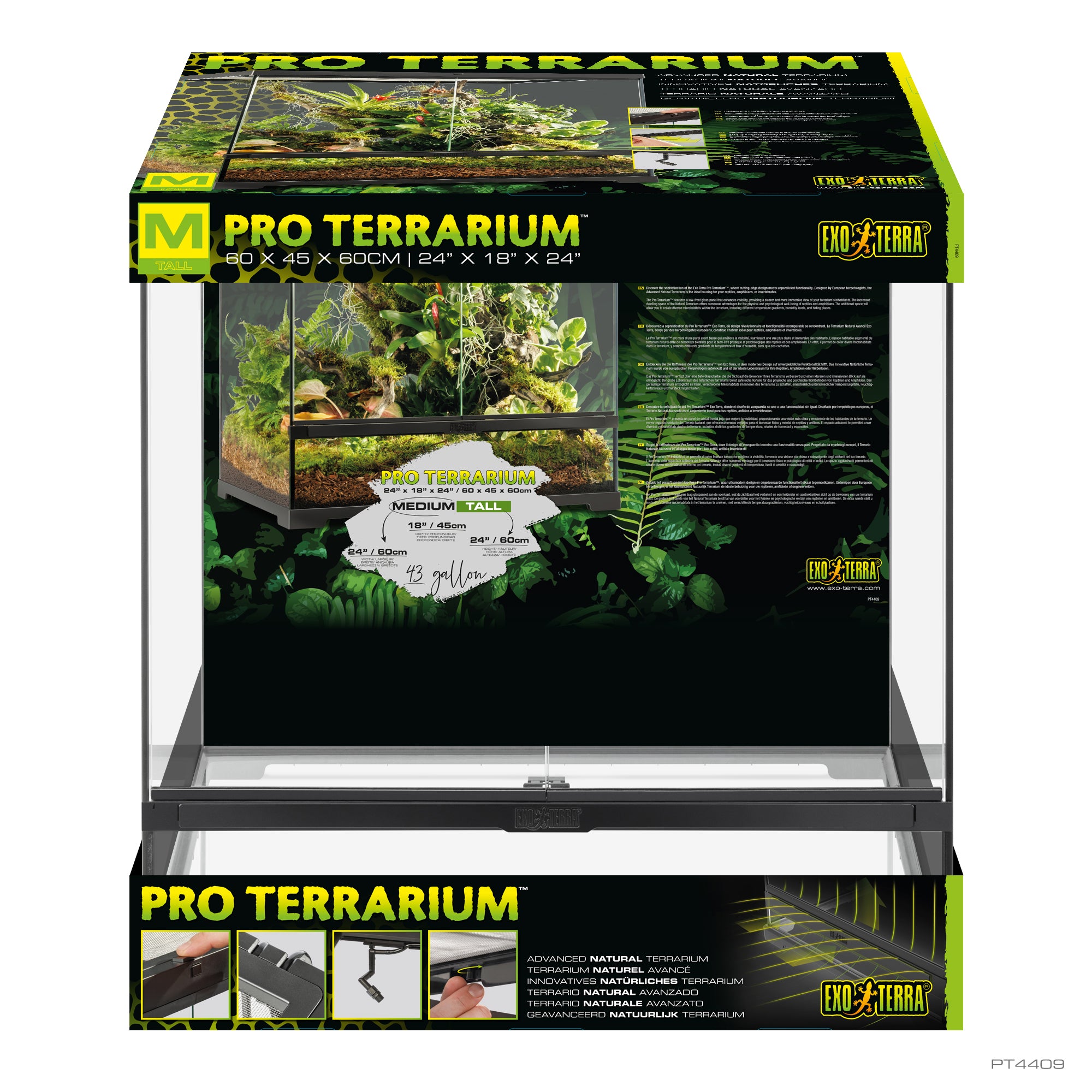 Exo Terra Pro Terrariums & Pro Paludariums (15 Sizes)