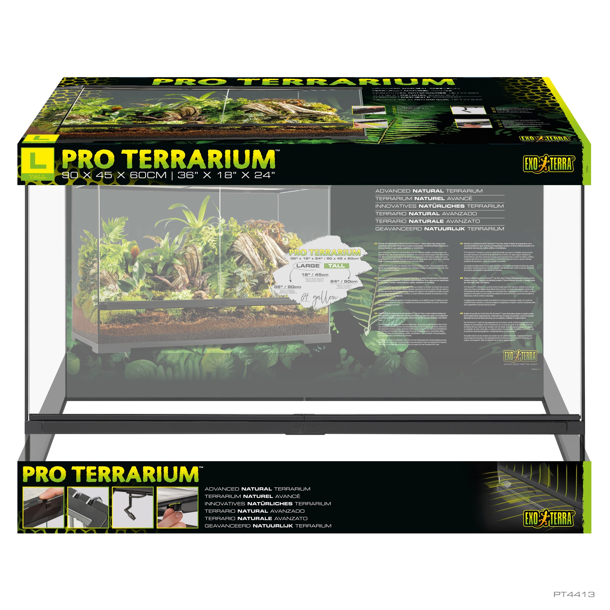 Exo Terra Pro Terrariums & Pro Paludariums (15 Sizes)