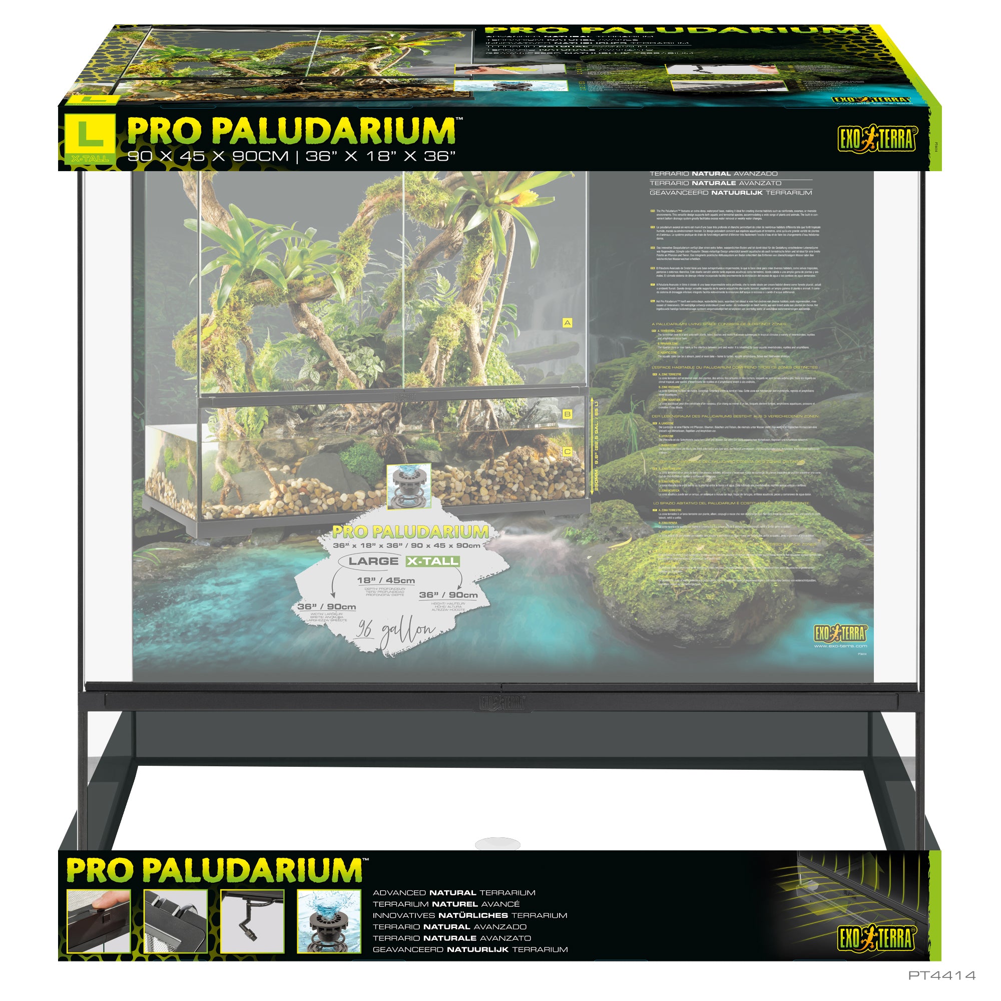 Exo Terra Pro Terrariums & Pro Paludariums (15 Sizes)