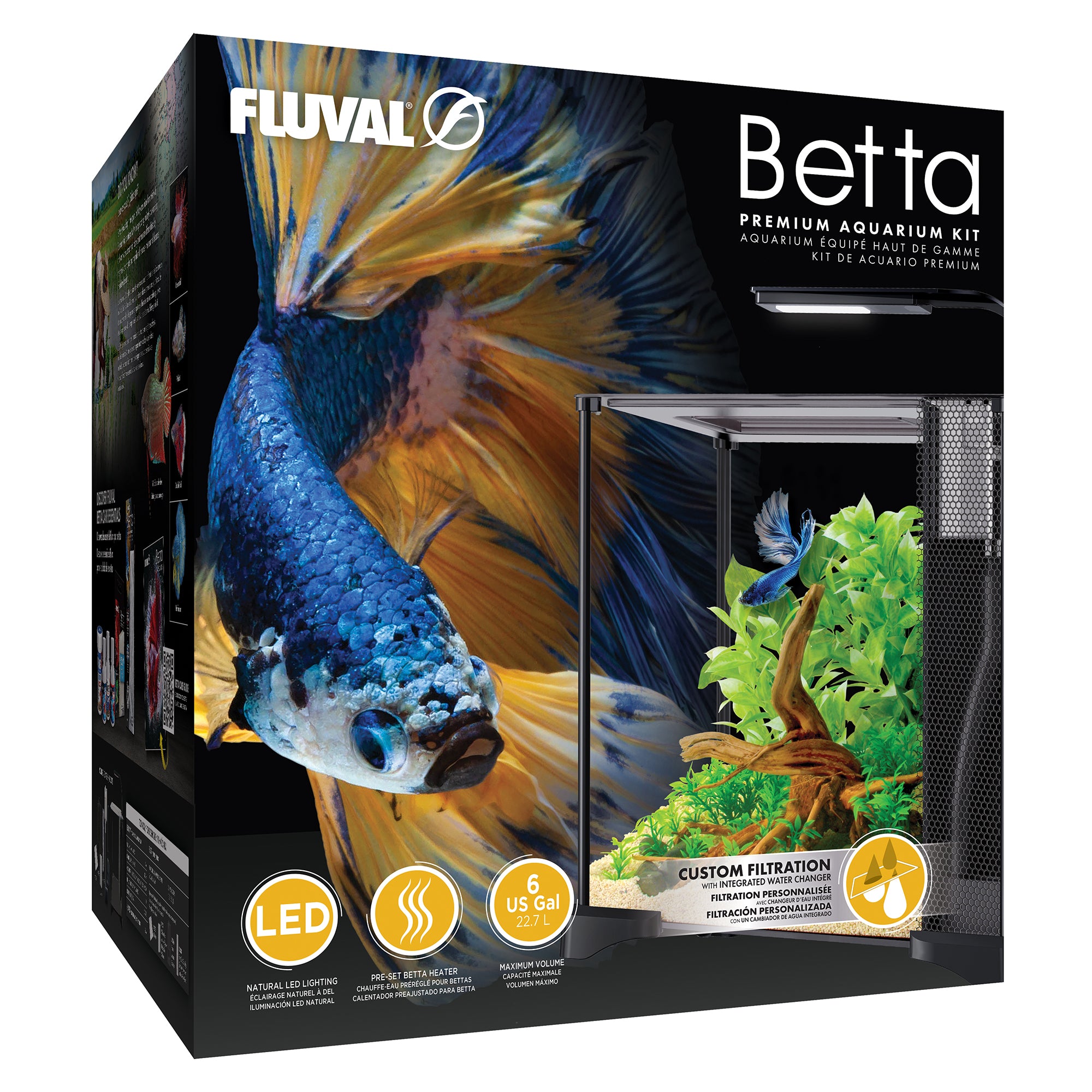 Kit Fluval Betta 10 litres