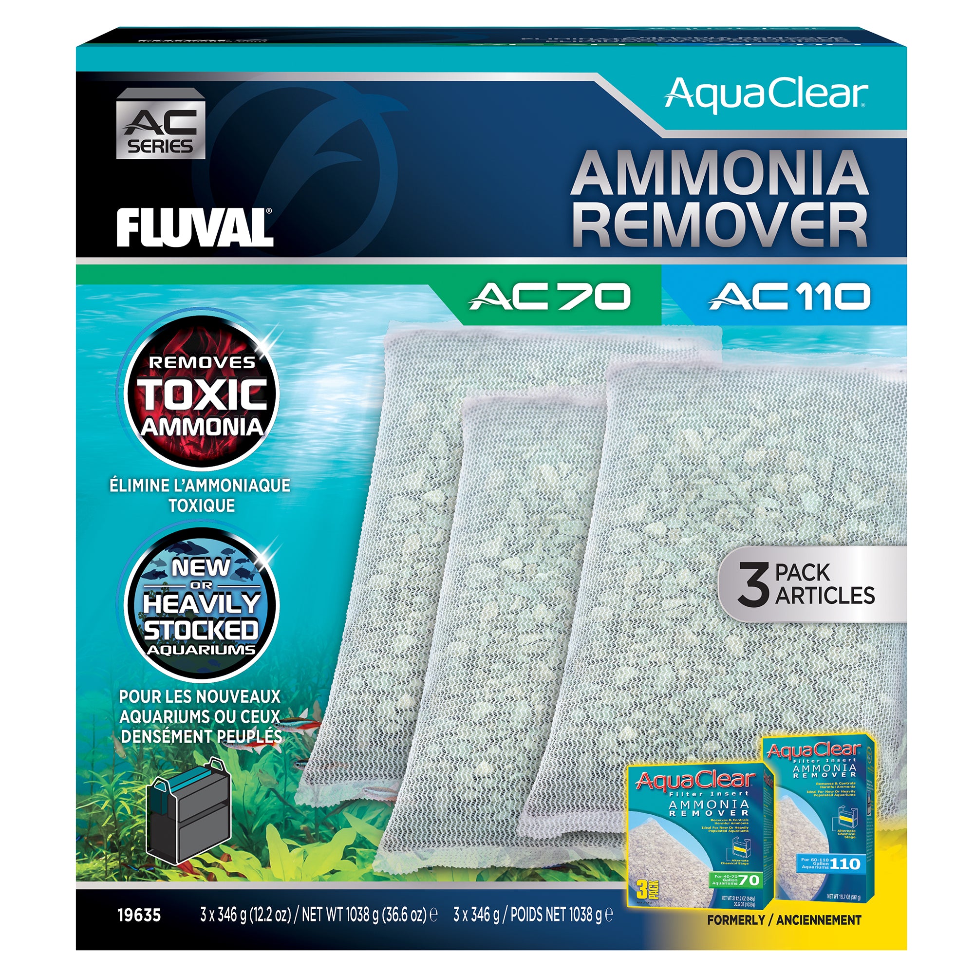 Fluval/AquaClear Ammonia Remover